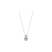 Byweekend Bold Drop Necklace Silver