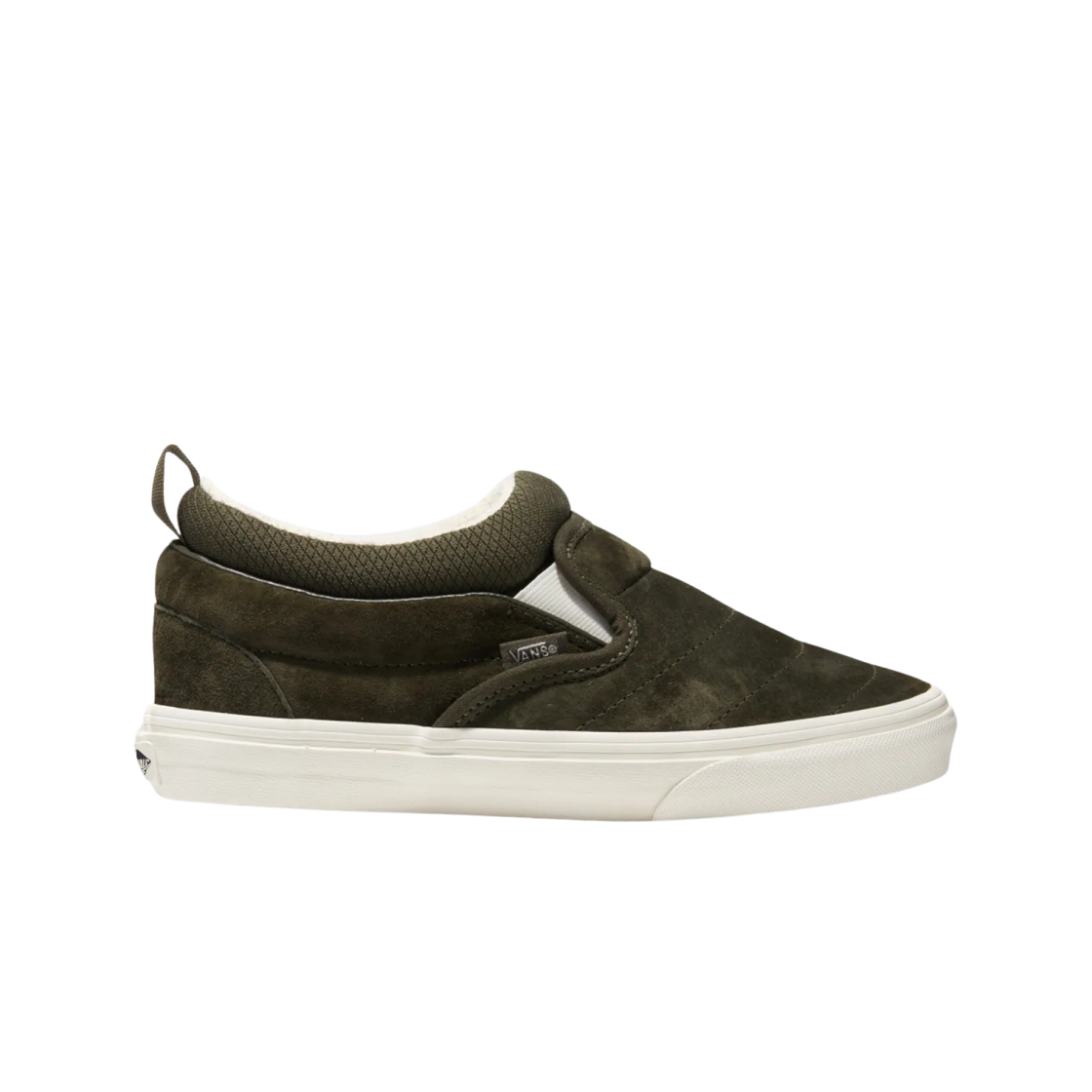 VN0009QUOLV Vans Slip-On Mid Cozy Knit Olive