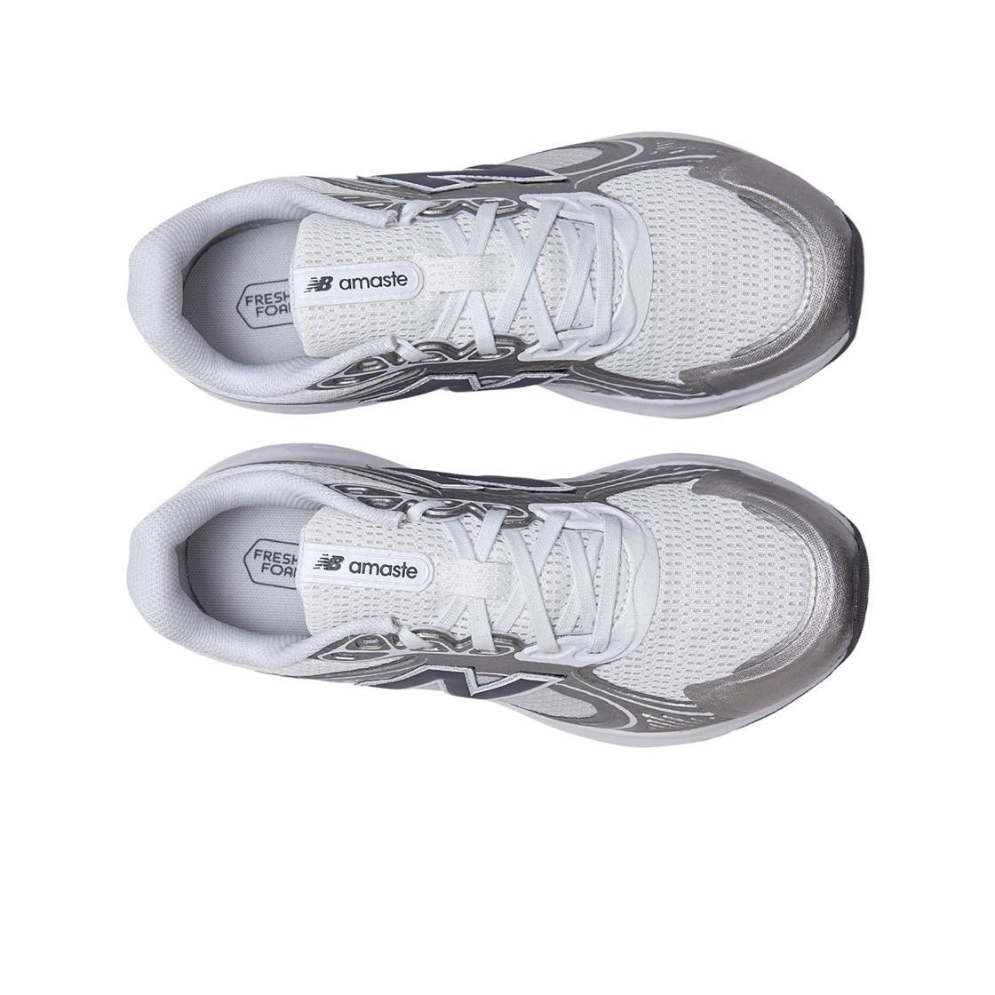 (W) 뉴발란스 아마스테 V1 실버 화이트 - D 와이드((W) New Balance Amaste V1 Silver White - D Wide) - 2