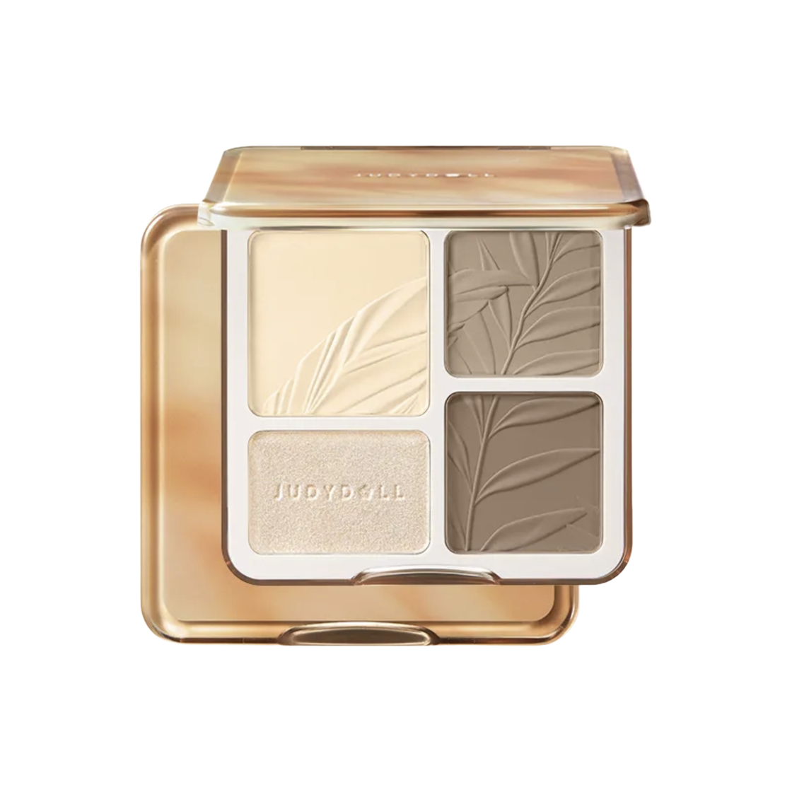 - Judydoll 2 In 1 Highlighter Contour Palette 02 Tree Shadow Palette