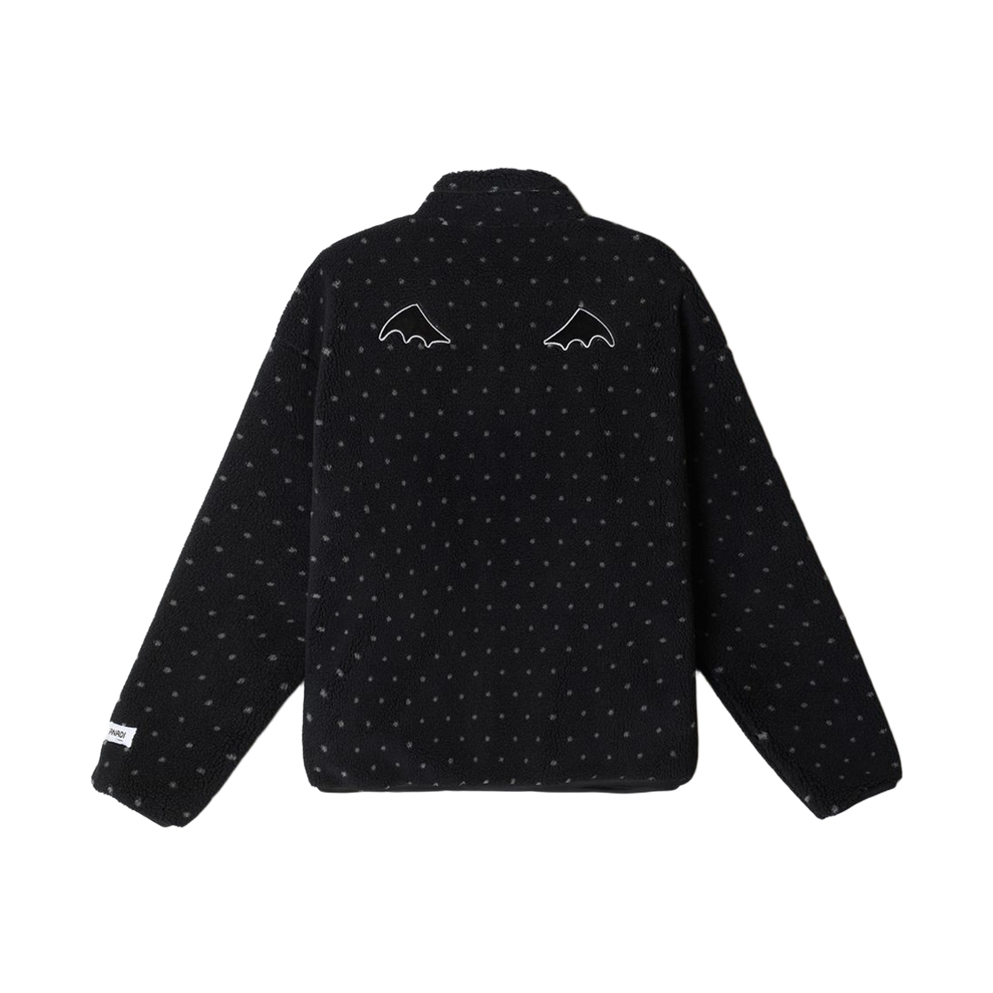 스파오 x 가나디 천사와 악마 덤블 플리스 블랙(Spao x Ganadi Angels and Devils Dumble Fleece Black) - 2