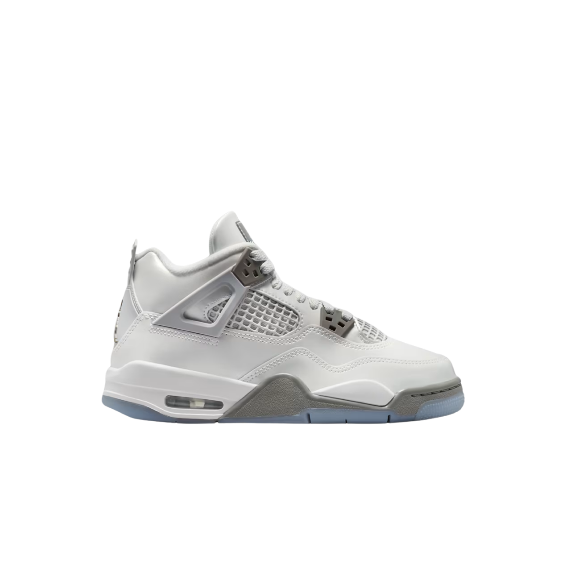 (GS) Jordan 4 Retro Photon Dust Flat Pewter