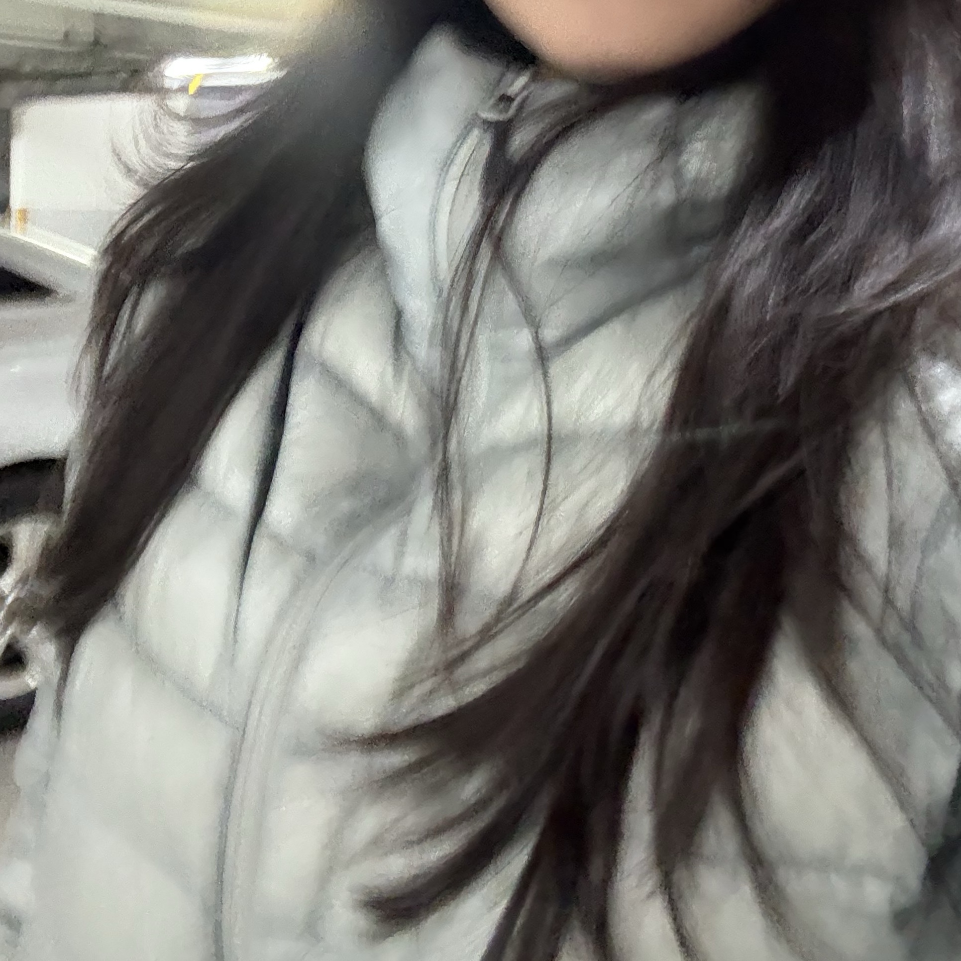 SIERRA DESIGNS Muir Lightweight Goose Down Hooded Jacket Light Grey 착용 스타일