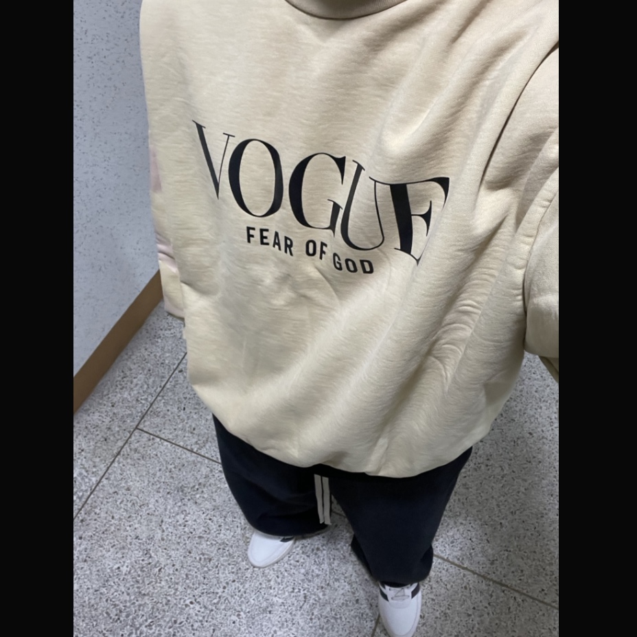 Essentials The Core Collection T-Shirt Stretch Limo, Essentials Brushed Relax Pants Black - 24FW 착용 스타일