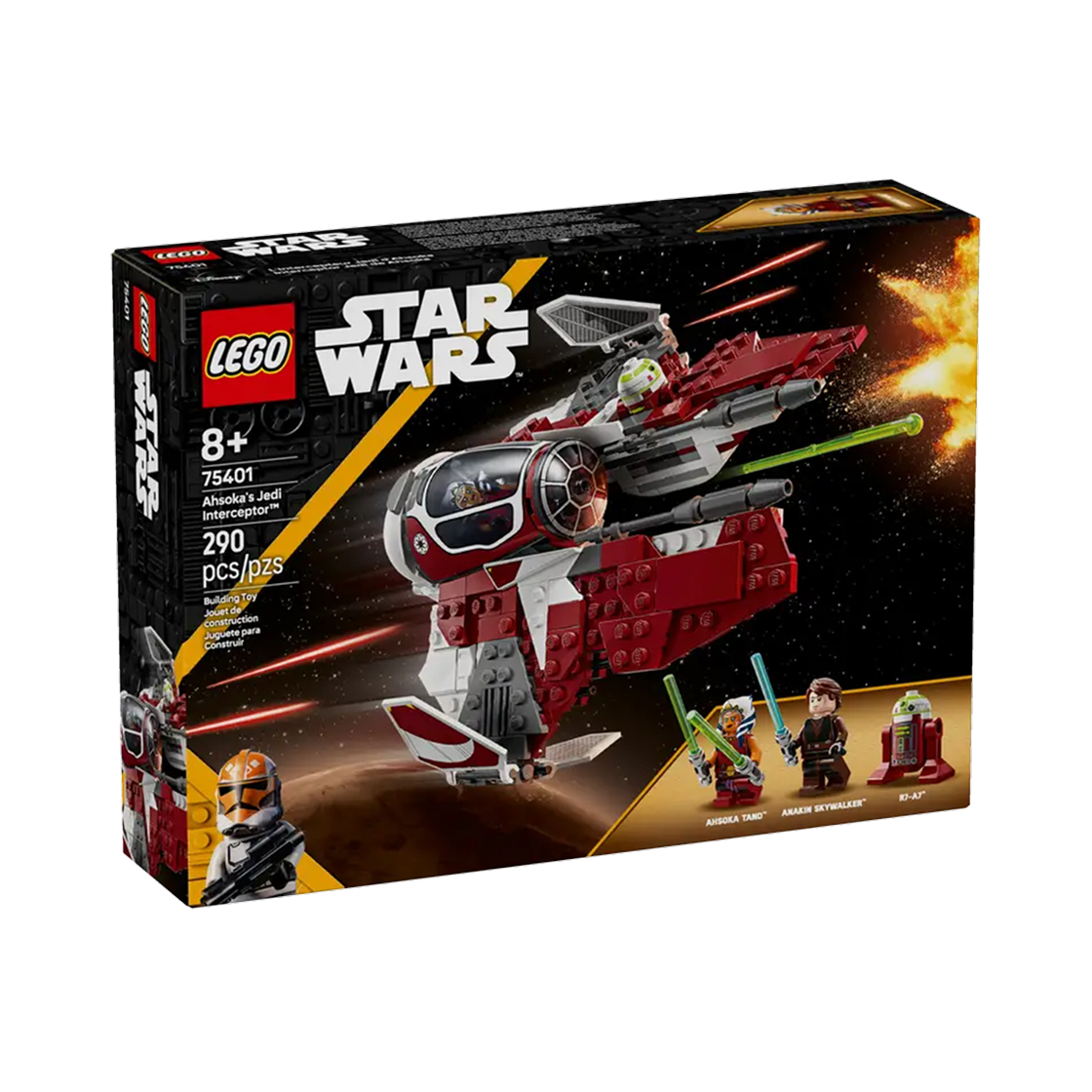 레고 스타워즈 아소카의 제다이 인터셉터(Lego Star Wars Ahsoka's Jedi Interceptor) - 2