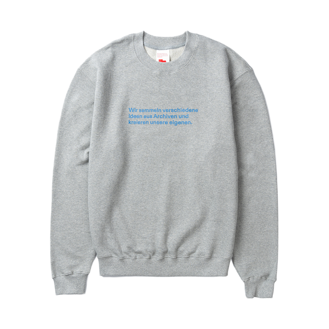 ODE-HO-051-BG Berlin Photobook Distribution Mitarbeiter 001 Sweatshirt Grey