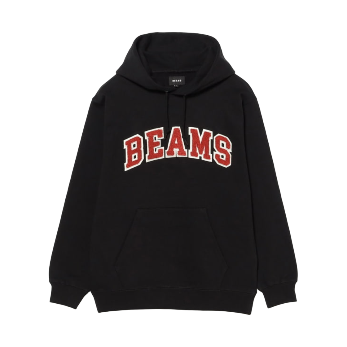빔즈 베이직 후드 블랙(Beams Basic Hoodie Black)