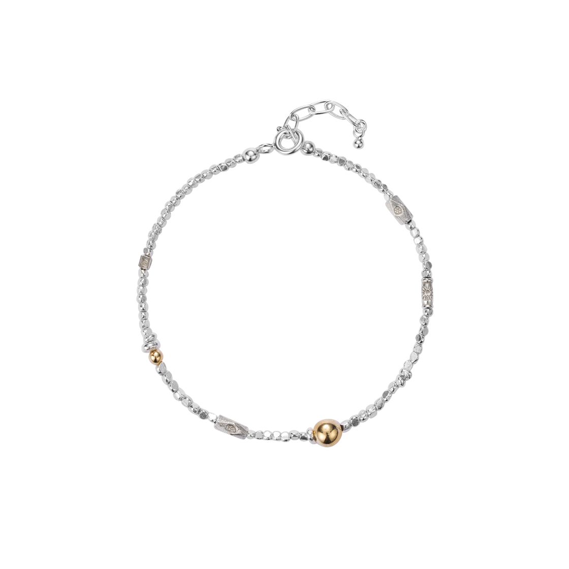 바이위켄드 톤 브레이슬릿 실버