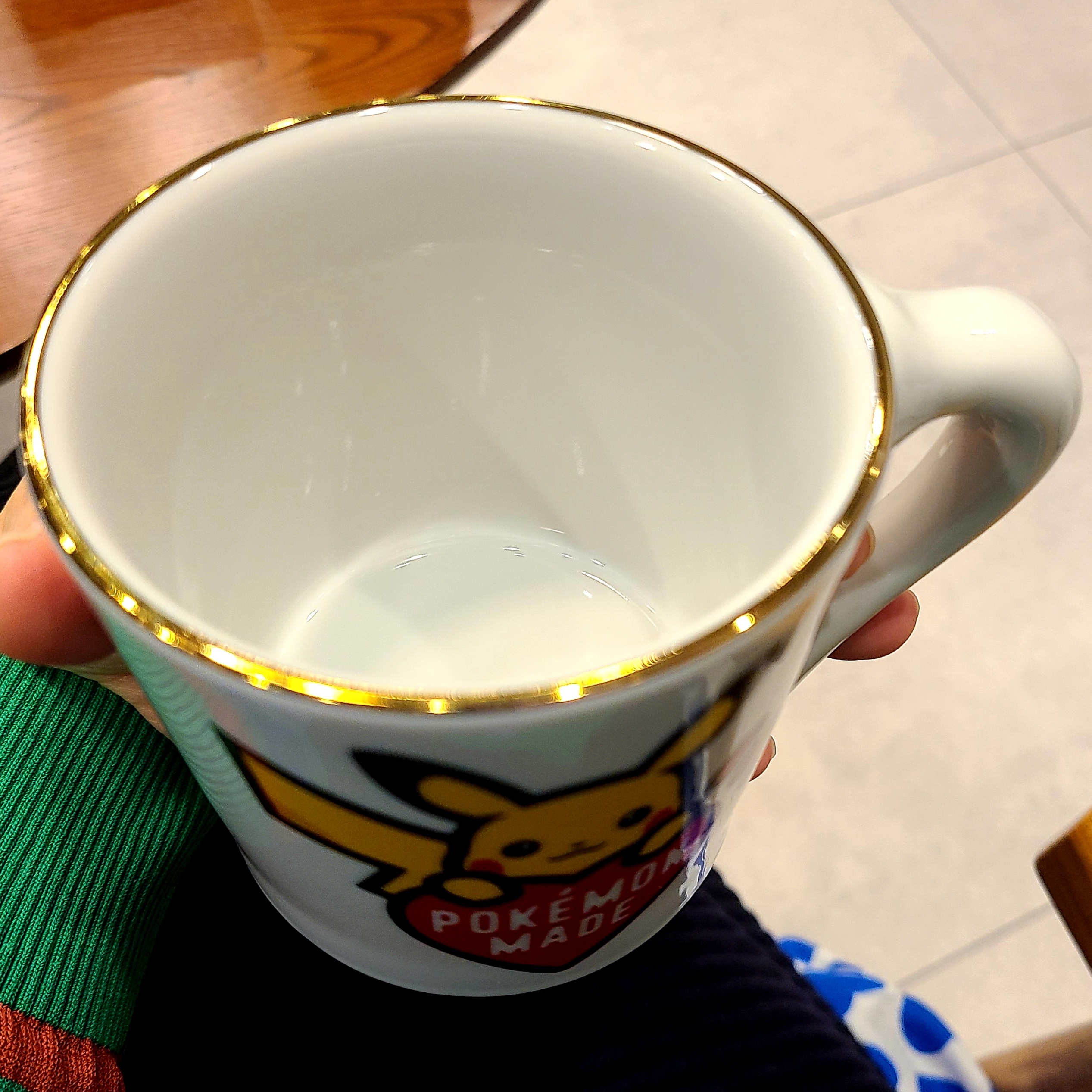 Human Made x Pokemon Made Coffee Mug White 착용 스타일 - 3