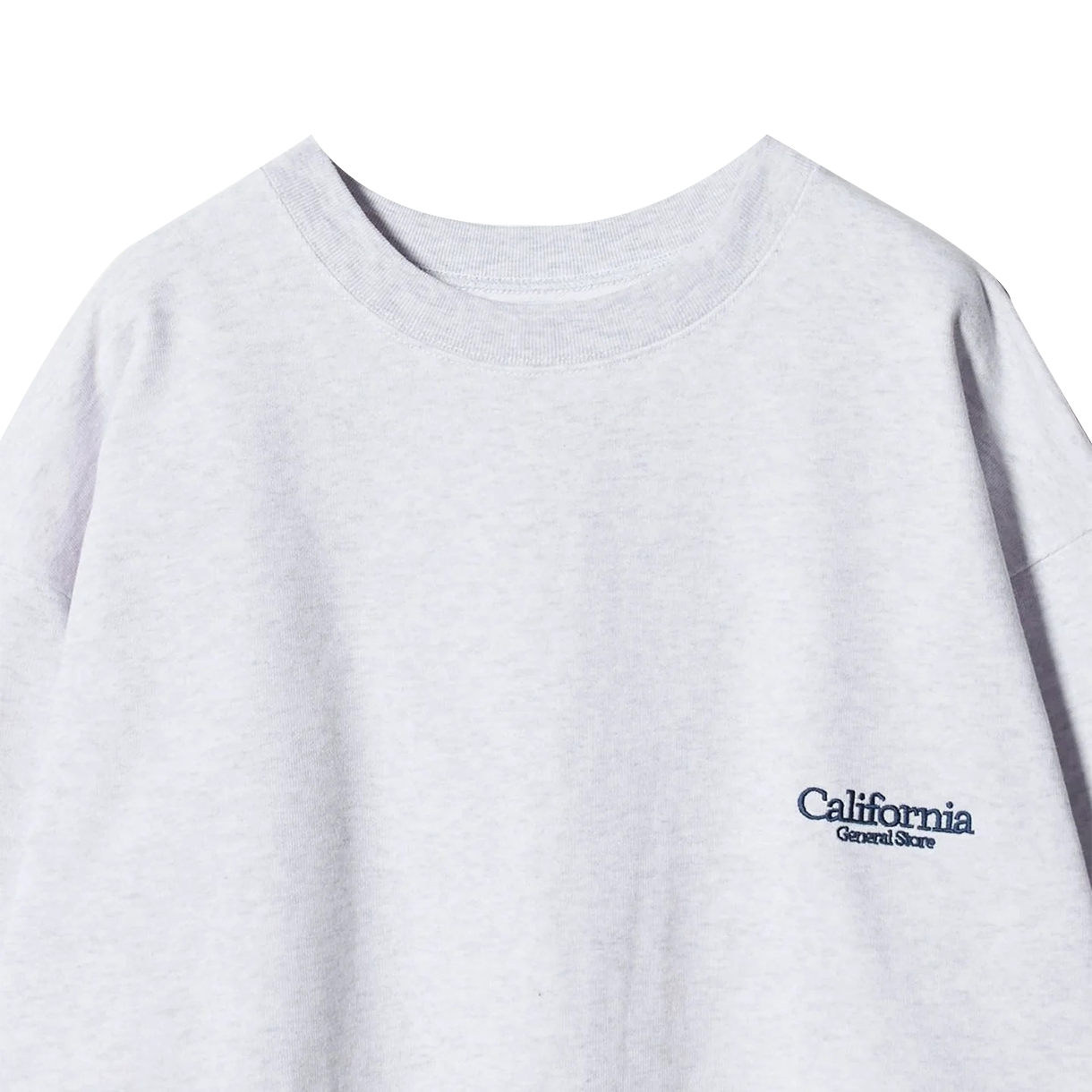 캘리포니아 제너럴 스토어 오가닉 스웨트셔츠 크루 라이트 그레이 - 25FW(California General Store Organic Sweatshirt Crew Light Gray - 25FW) - 3
