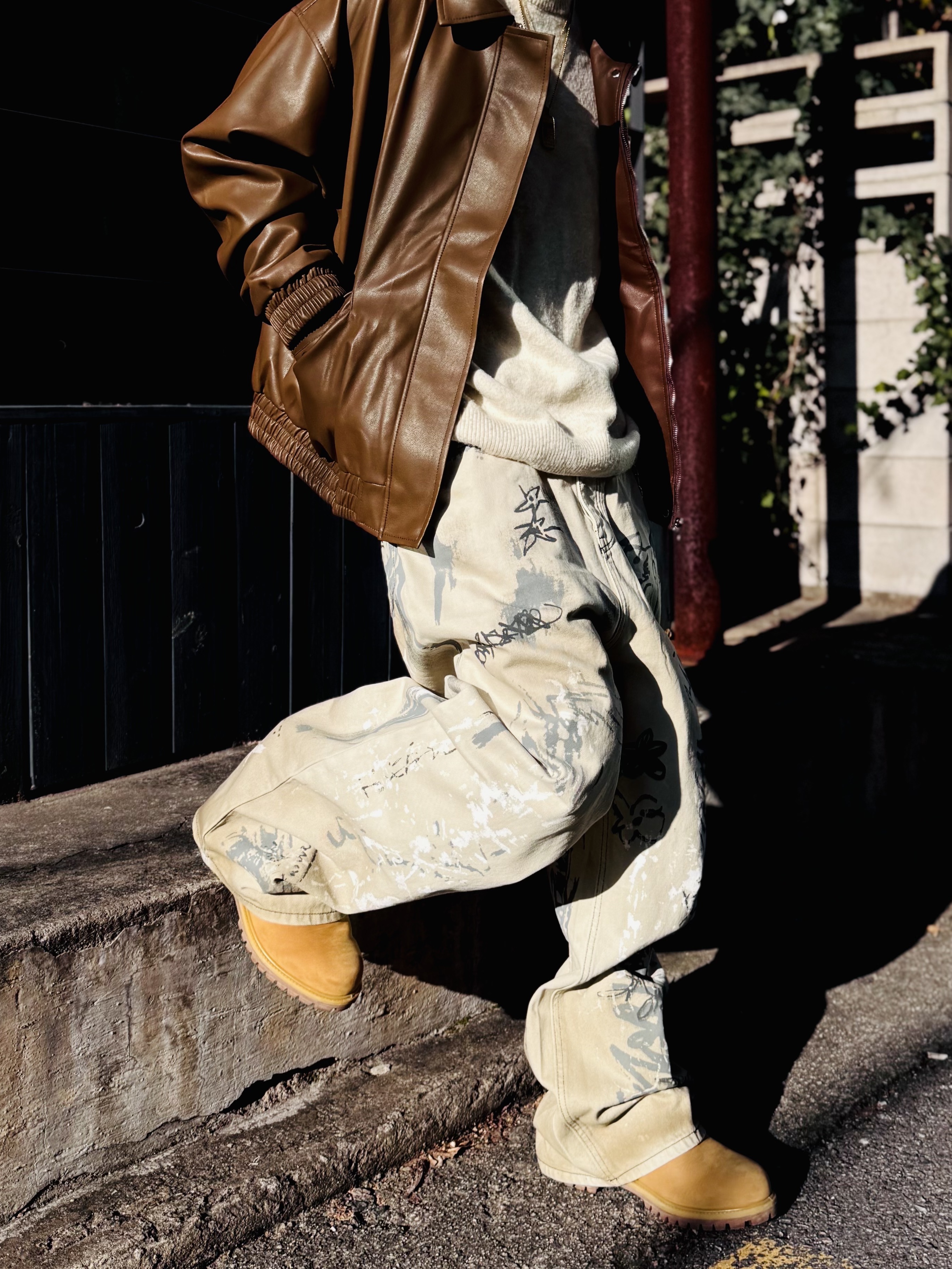 Timberland Premium 6 inch Waterproof Boot Wheat Nubuck - Medium, Timberland Premium 6 inch Waterproof Boot Wheat Nubuck - Wide 착용 스타일 - 4