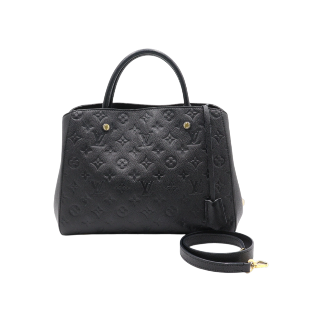 ITAORO4JW4TC Louis Vuitton Monogram Empreinte Montaigne MM Tote and Shoulder Bag