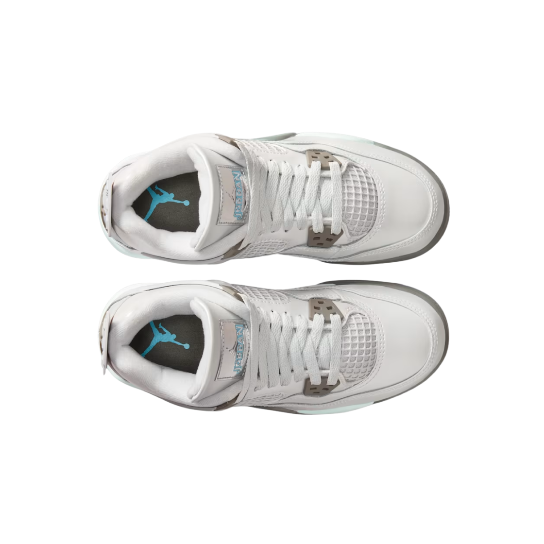 (GS) 조던 4 레트로 포톤 더스트 플랫 퓨터((GS) Jordan 4 Retro Photon Dust Flat Pewter) - 2