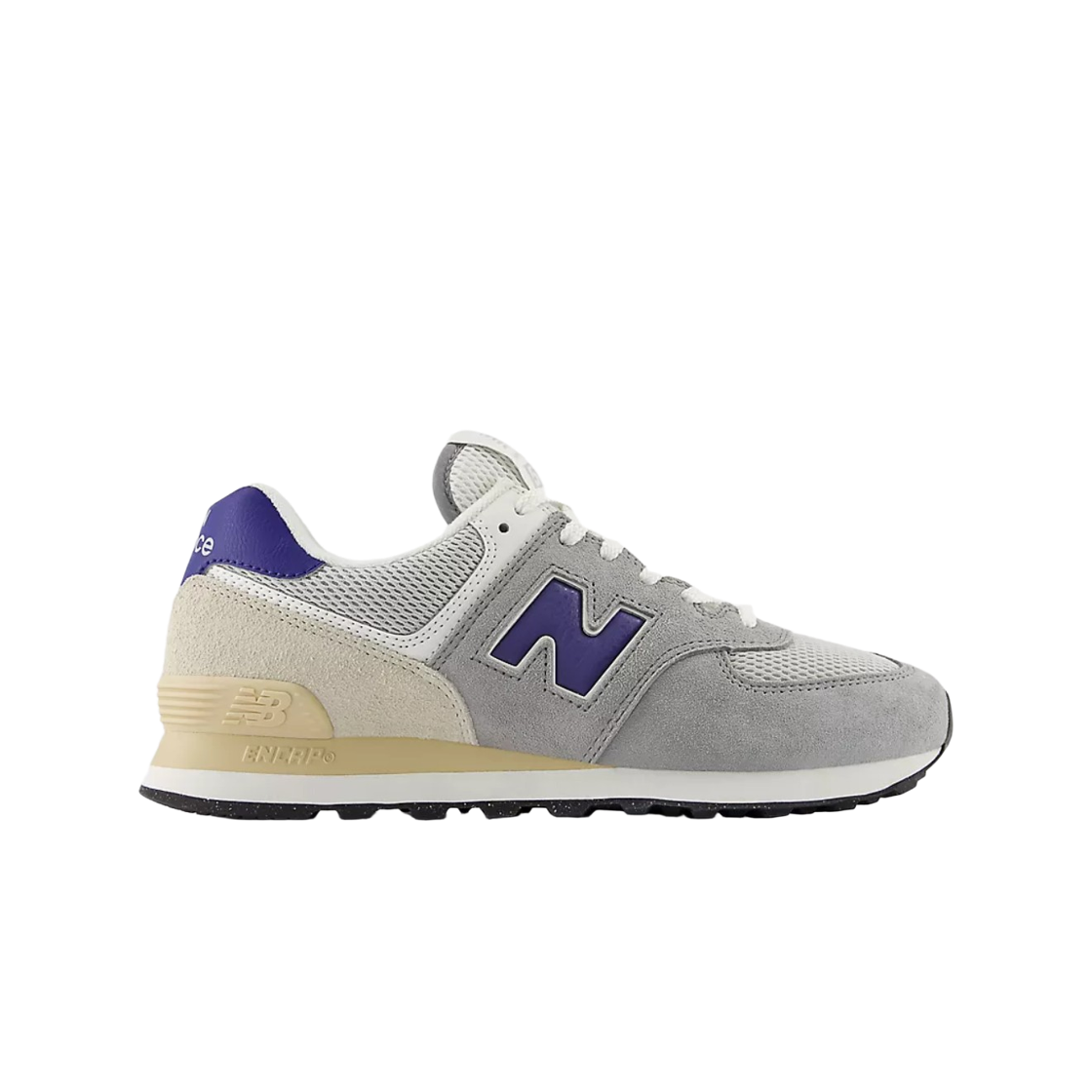 U574SPB New Balance 574 Slate Grey Rain Cloud - D Standard