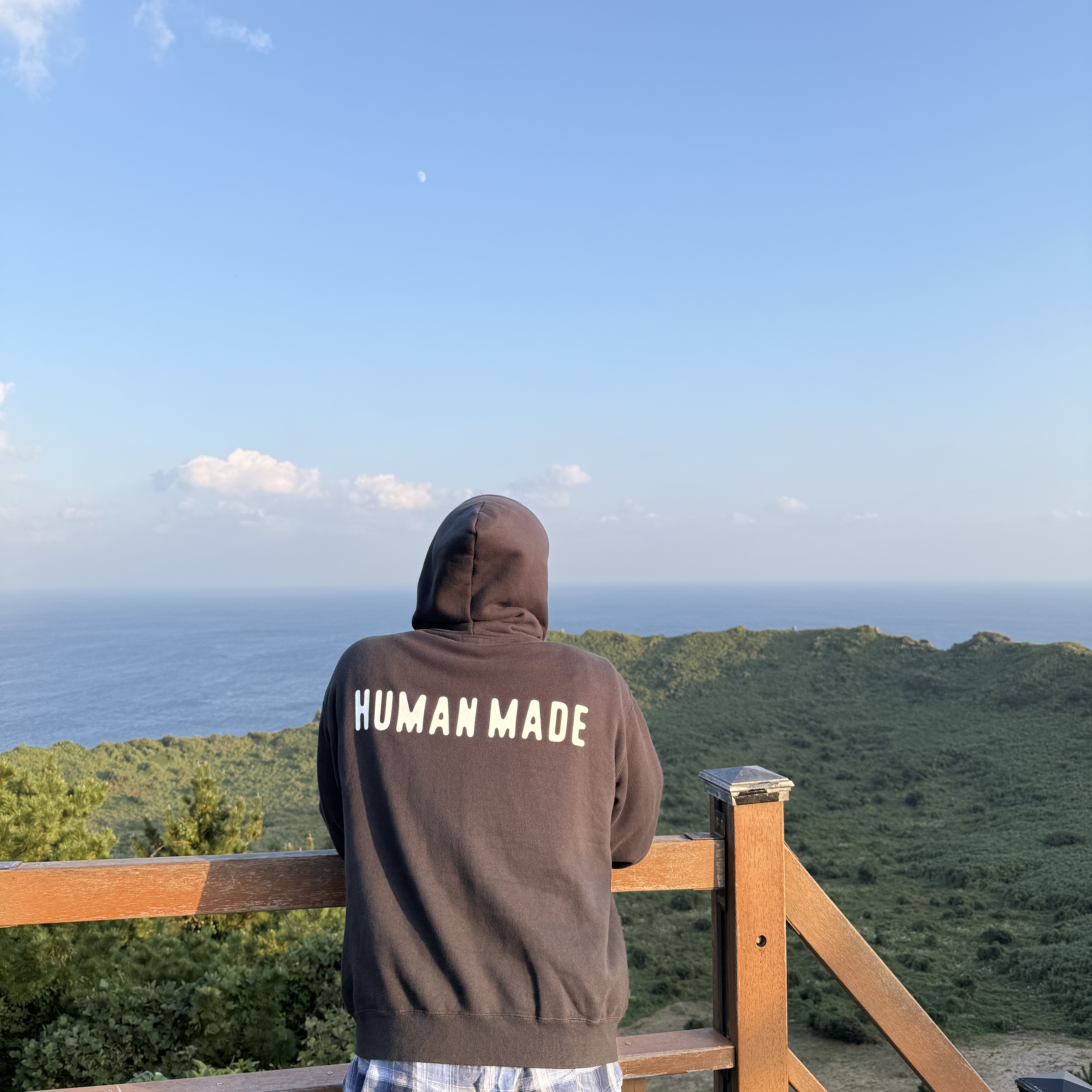 Human Made Classic Zip-Up Sweat Hoodie Black 착용 스타일 - 2