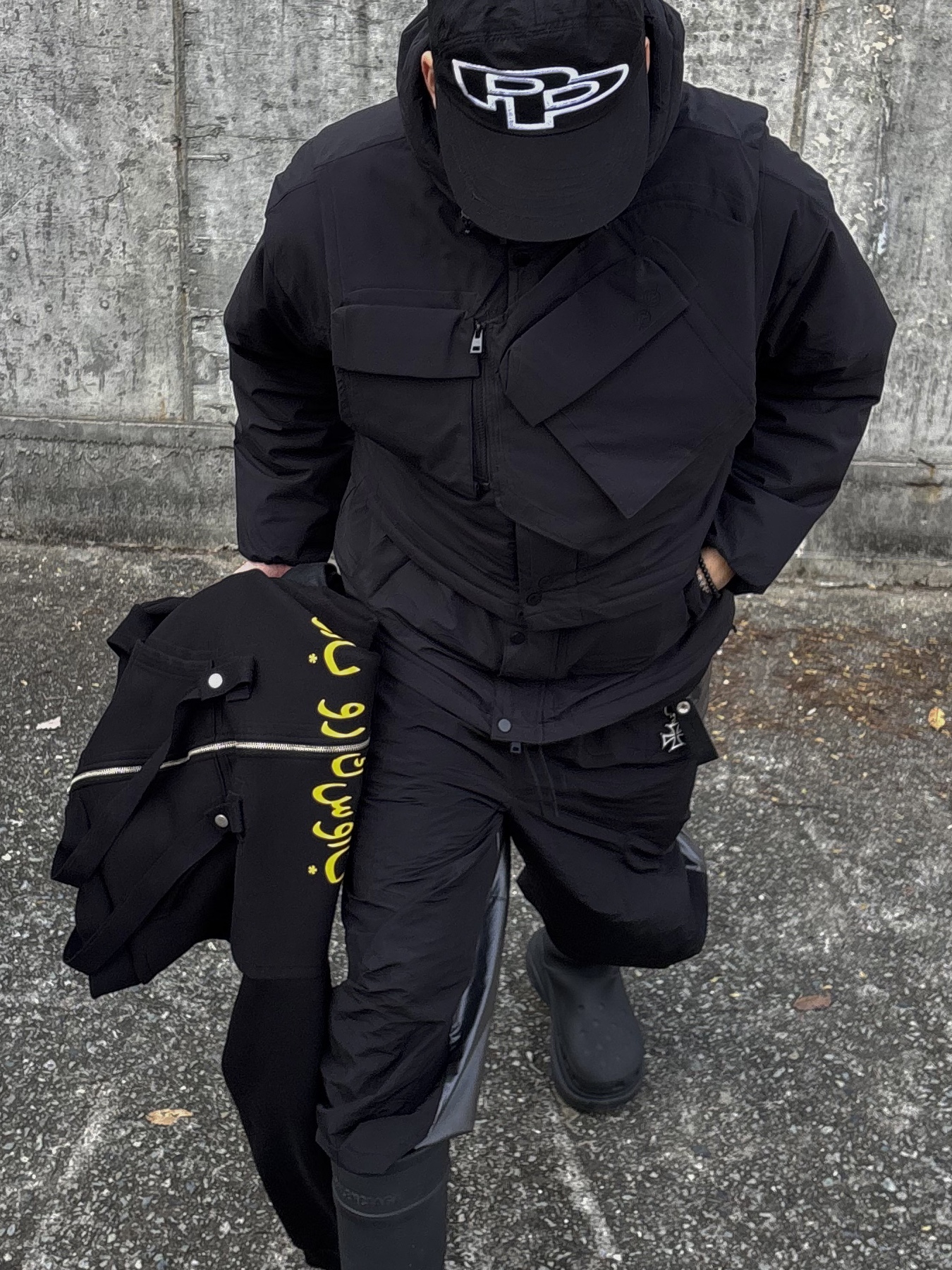 Wapworks TPU Curved Track Pants 착용 스타일 - 4