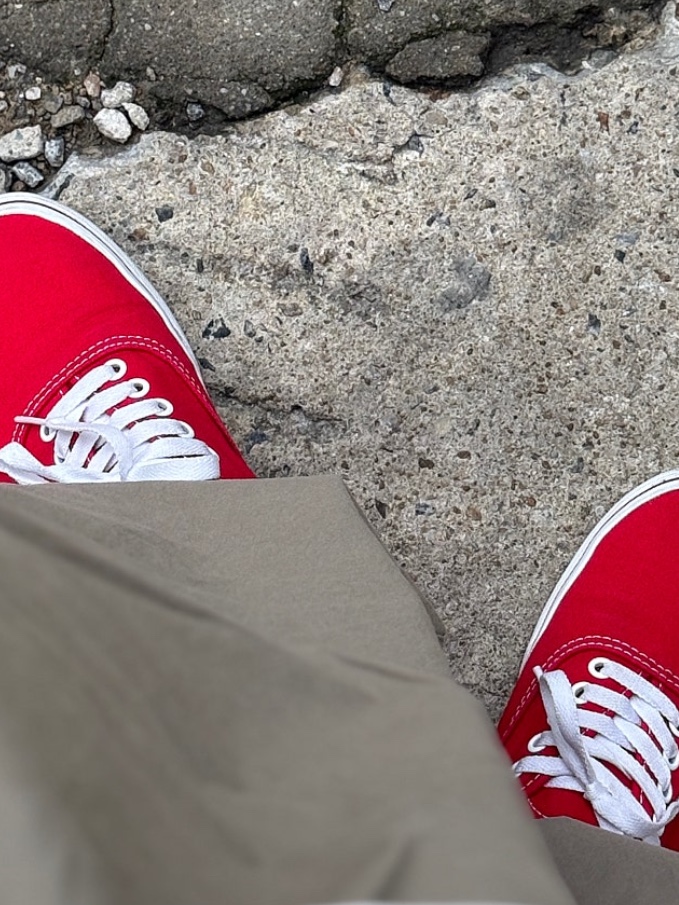 Jordan 1 x Zion Williamson Retro Low OG Flax and Oil Green, New Balance 2002R Eclipse Castlerock 착용 스타일 - 6