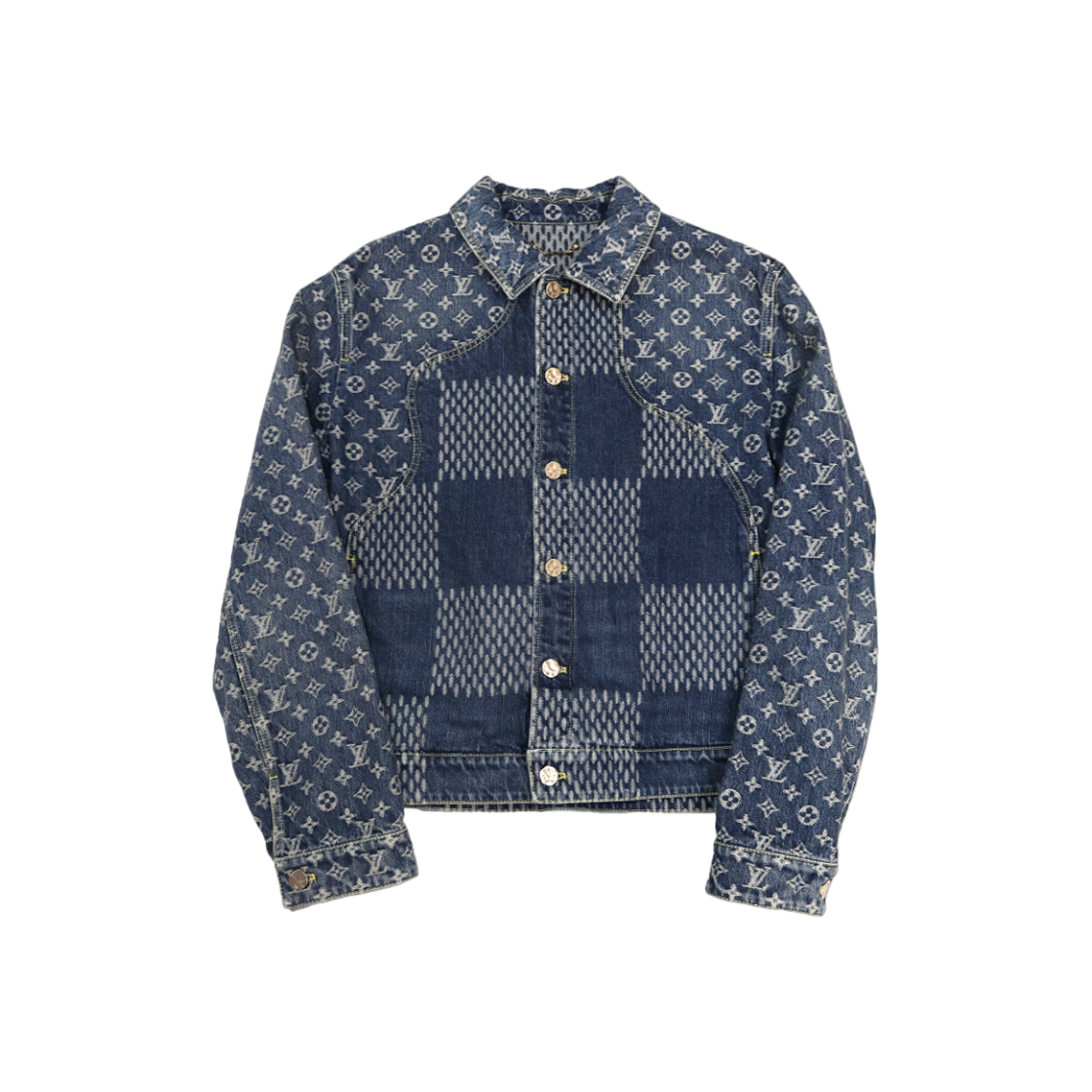 ITOQJM5WPF7Q Louis Vuitton Monogram Denim Jacket A-C39685