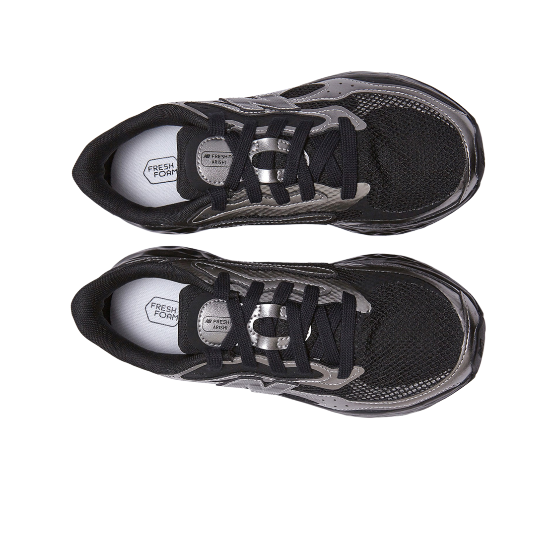 (W) 뉴발란스 프레쉬 폼 아리쉬 V4 블랙 그레이 - D 와이드((W) New Balance Fresh Foam Arishi V4 Black Grey - D Wide) - 2