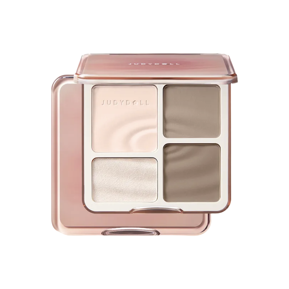 - Judydoll 2 In 1 Highlighter Contour Palette 01 Wave Shadow Palette