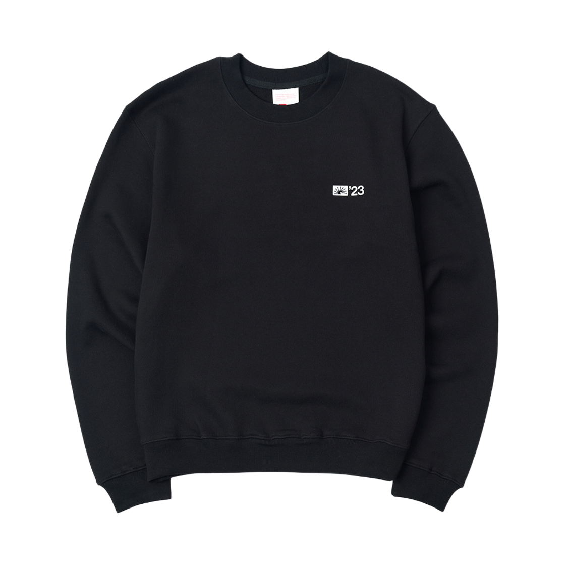 베를린 포토북 디스트리뷰션 002 오버뷰 스웨트셔츠 블랙(Berlin Photobook Distribution 002 Overview Sweatshirt Black)