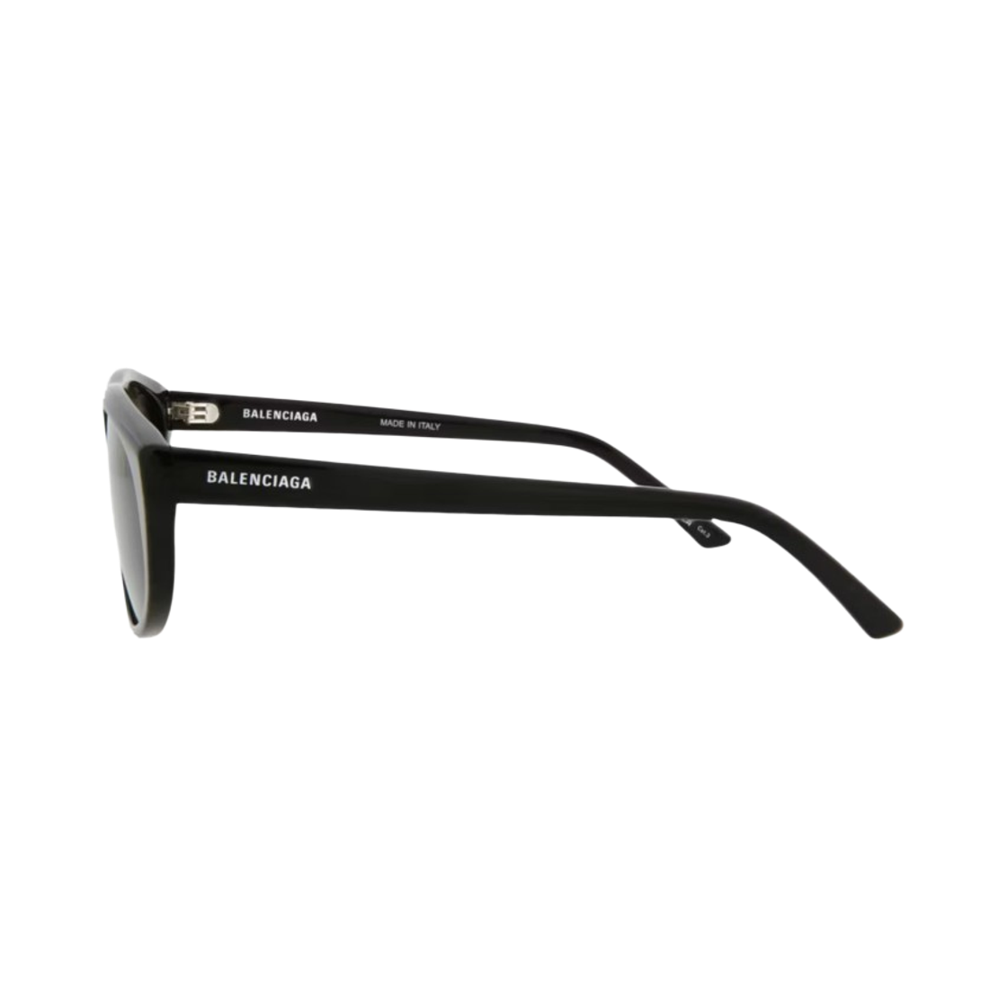 발렌시아가 스퀘어 프레임 아세테이트 선글라스 샤이니 블랙(Balenciaga Square Frame Acetate Sunglasses Shiny Black) - 3