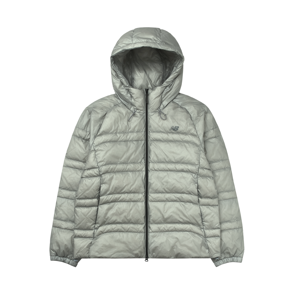 뉴발란스 플라잉 77 슈퍼라이트 후드 구스다운 자켓 라이트 그레이(New Balance Flying 77 Superlight Hooded Goose Down Jacket Light Gray)