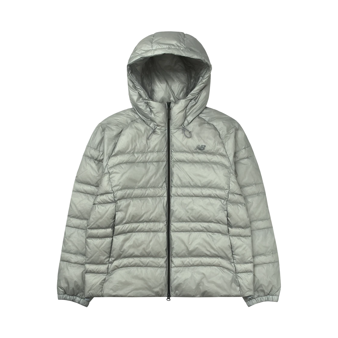 New Balance New Balance Flying 77 Superlight Hooded Goose Down Jacket Light Gray · S