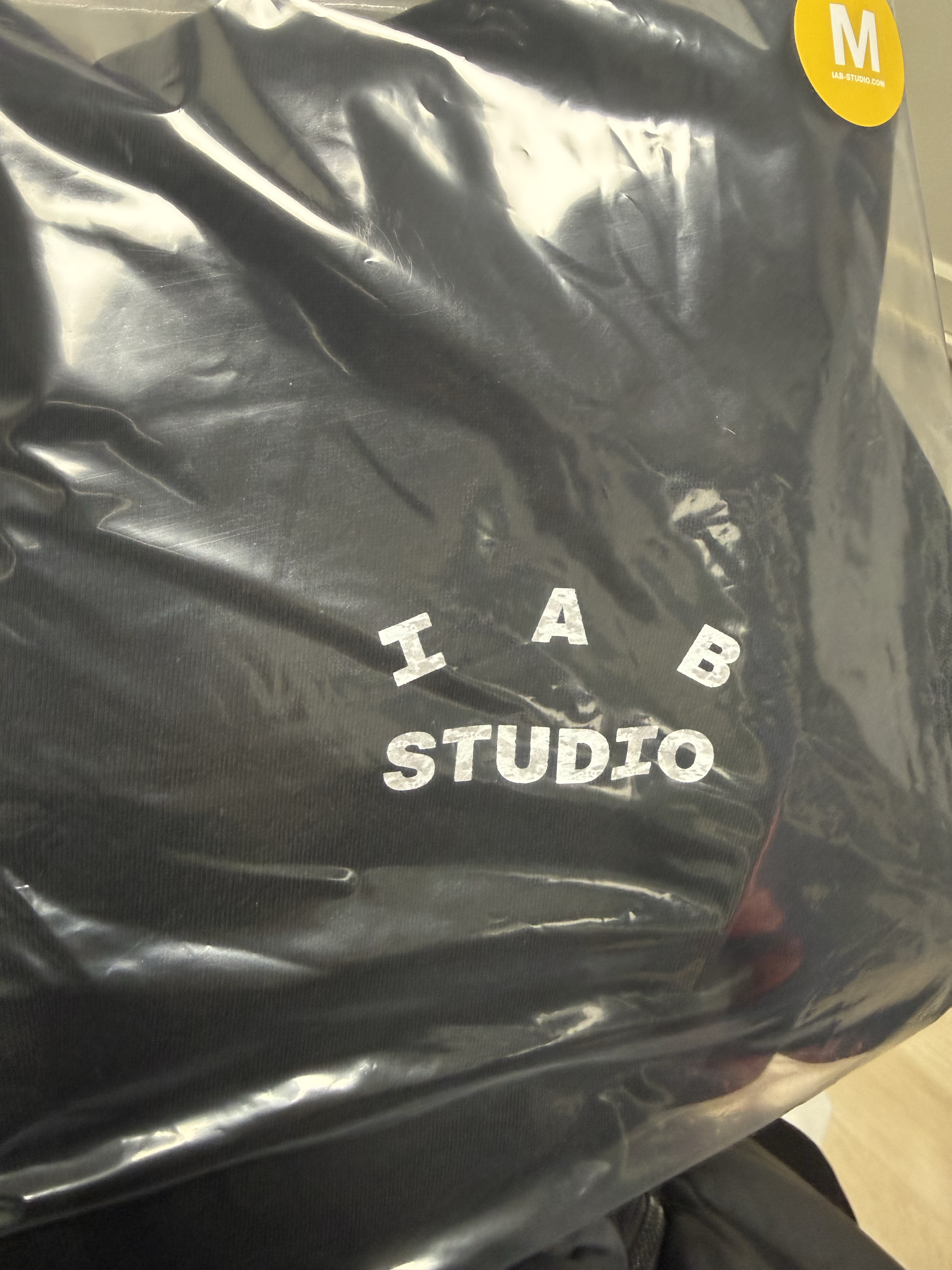 IAB Studio IAB Camo Logo Hoodie Black 착용 스타일 - 4