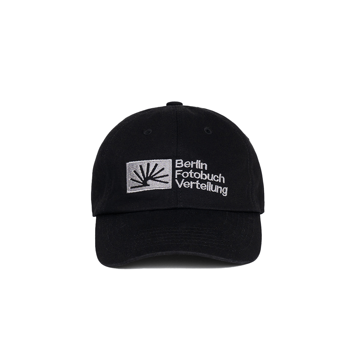 베를린 포토북 디스트리뷰션 비에프브이 로고 캡 블랙(Berlin Photobook Distribution Bfv Logo Cap Black)