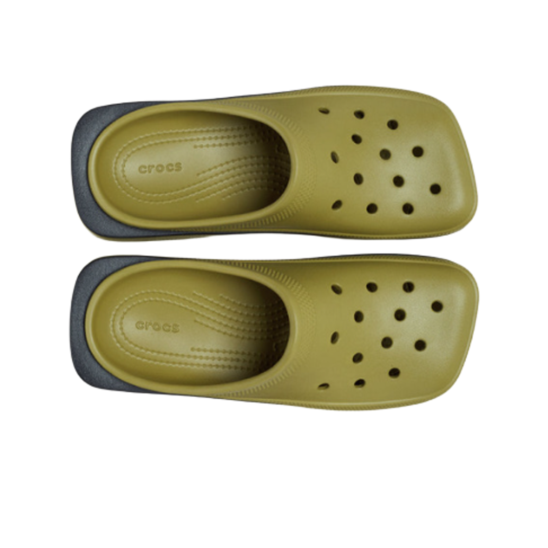 크록스 블런트 토 페인티드 엣지 알로에(Crocs Blunt Toe Painted Edges Aloe) - 2
