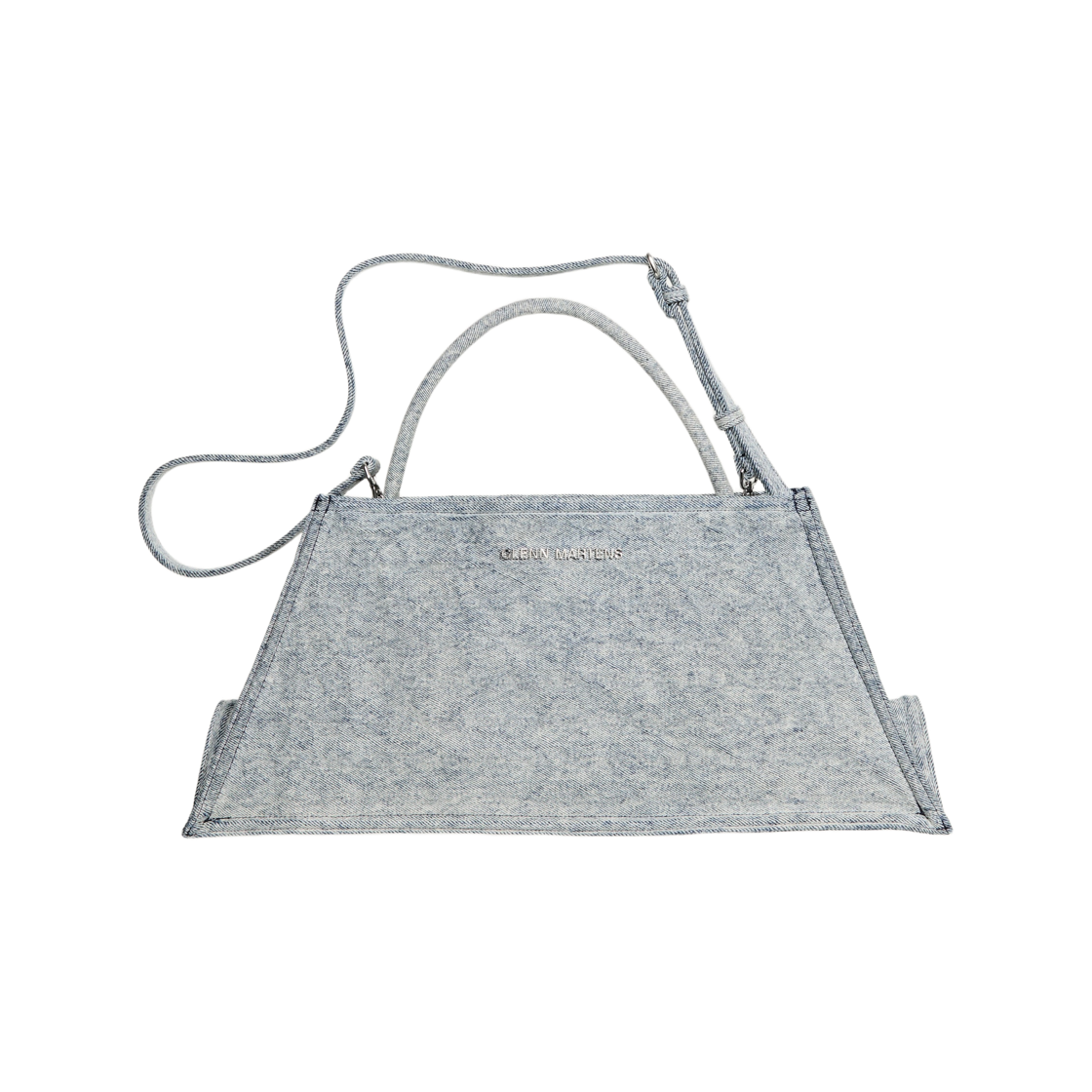 에이치앤엠 x 글렌 마틴스 숄더백 라이트 데님 블루(H&M x Glenn Martens Shoulder Bag Light Denim Blue)