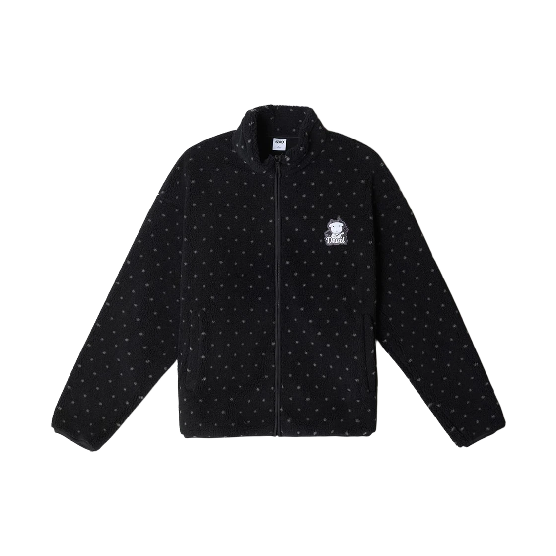 Spao Spao x Ganadi Angels and Devils Dumble Fleece Black · S