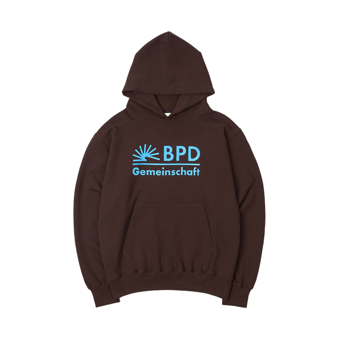 베를린 포토북 디스트리뷰션 001 게마인샤프트 후디 브라운(Berlin Photobook Distribution 001 Gemeinschaft Hoodie Brown) - 1