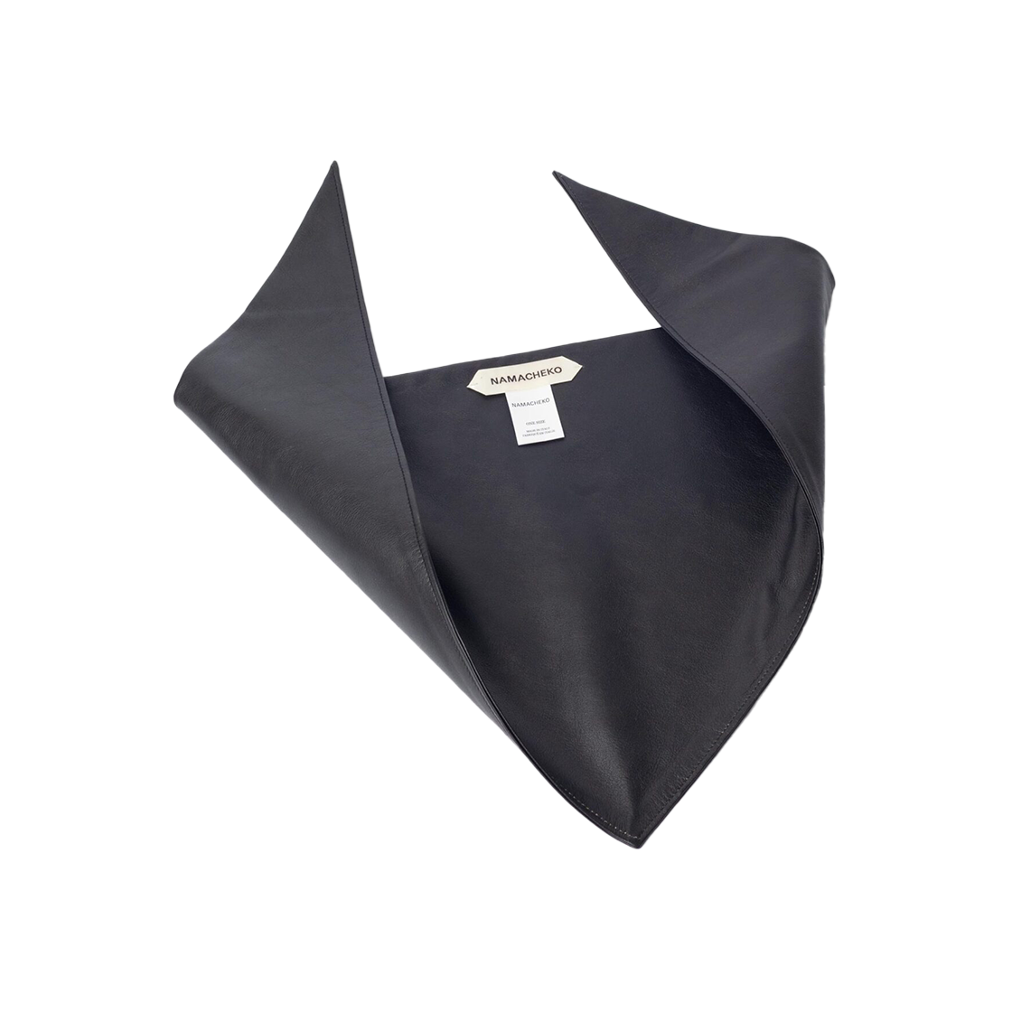 나마체코 우먼 네프스키 스카프 블랙 아스포르타빌레 - 25FW(Namacheko Women Nevsky Scarf Black Asportabile - 25FW) - 3