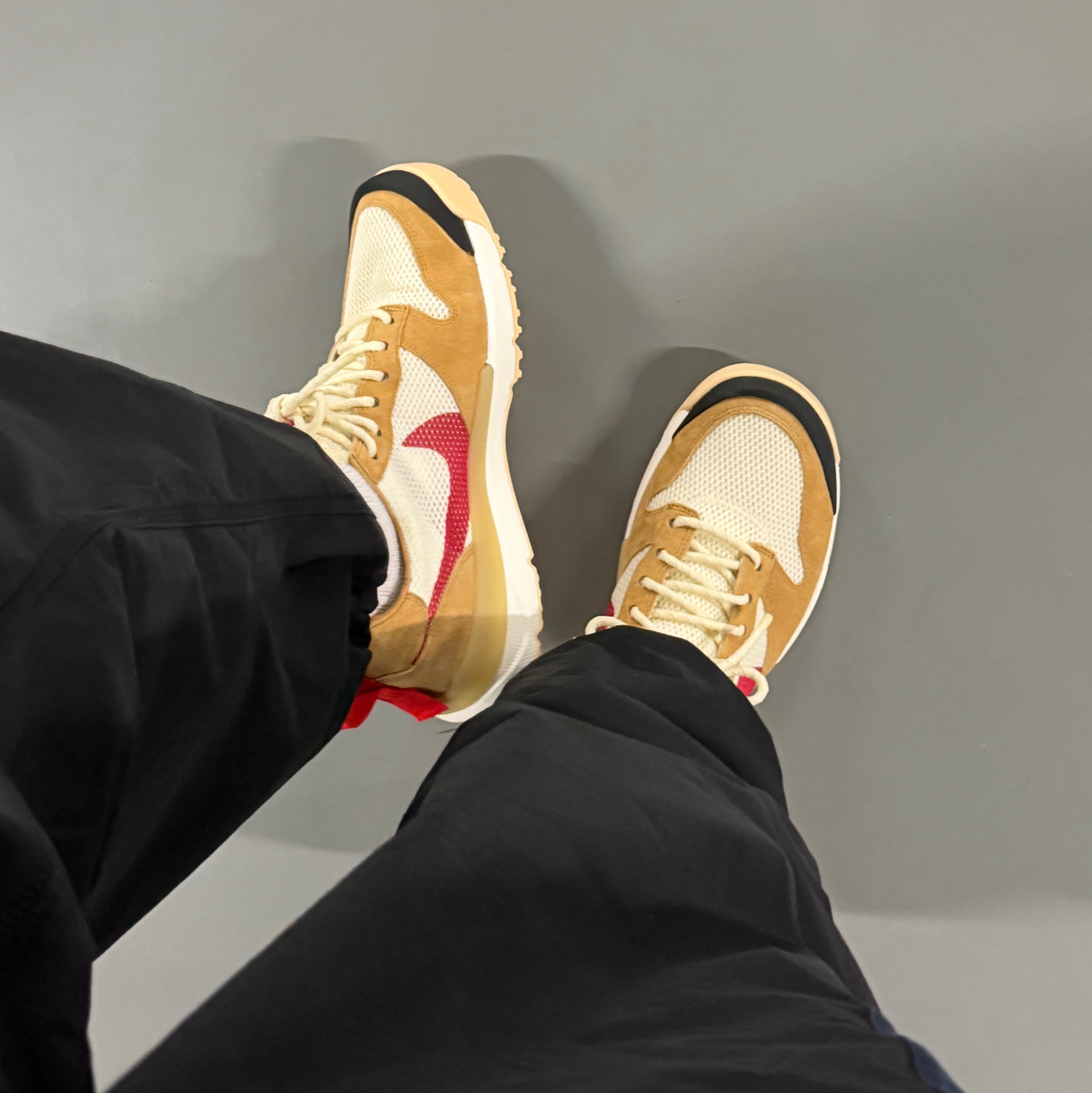 Nike x Tom Sachs Mars Yard Shoe 3.0 Space Camp 착용 스타일