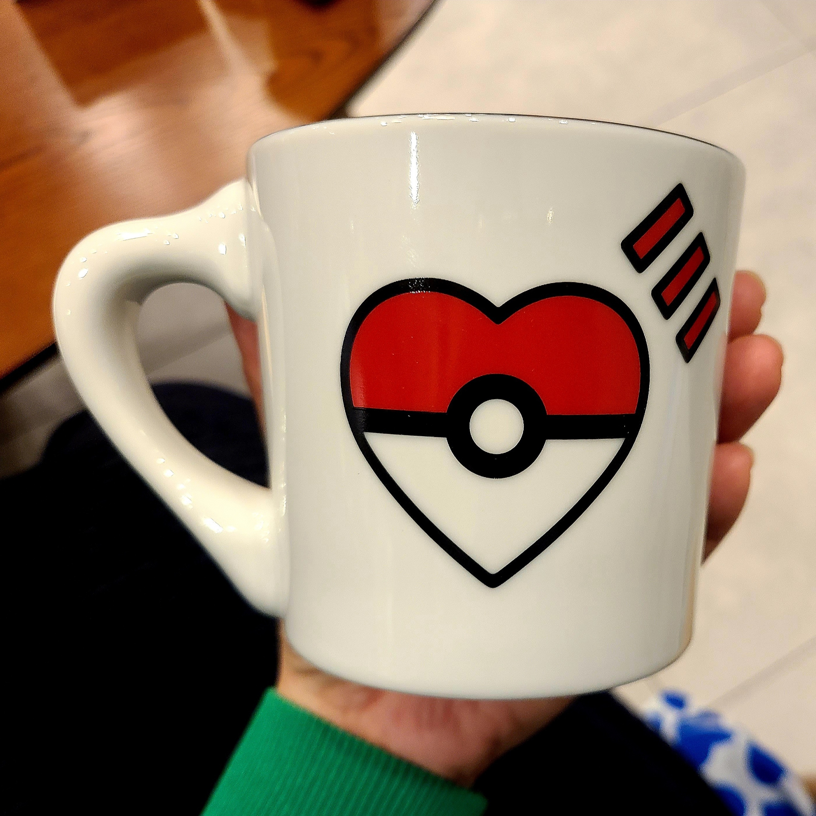 Human Made x Pokemon Made Coffee Mug White 착용 스타일 - 1