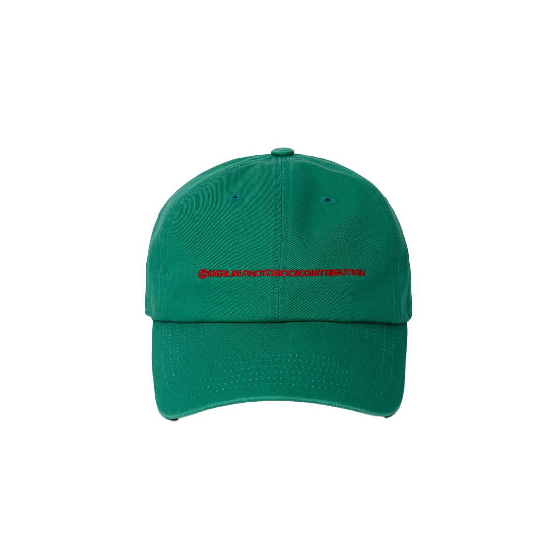 ODE-HO-103-BG Berlin Photobook Distribution Logo Cap Green