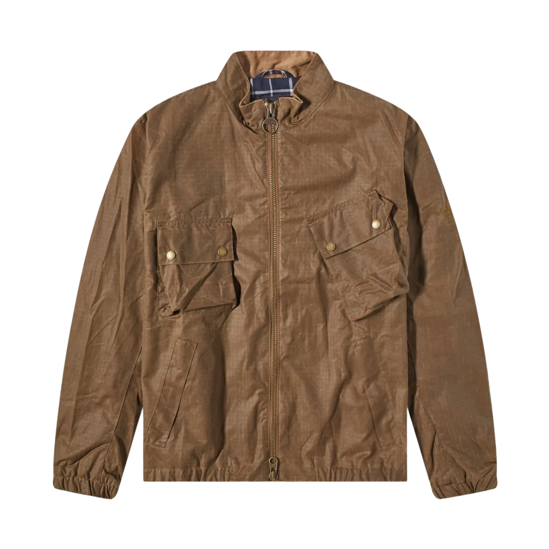 바버 인터내셔널 스티브 맥퀸 로슬린 왁스드 자켓 샌드(Barbour International Steve McQueen Roslin Waxed Jacket Sand) - 1