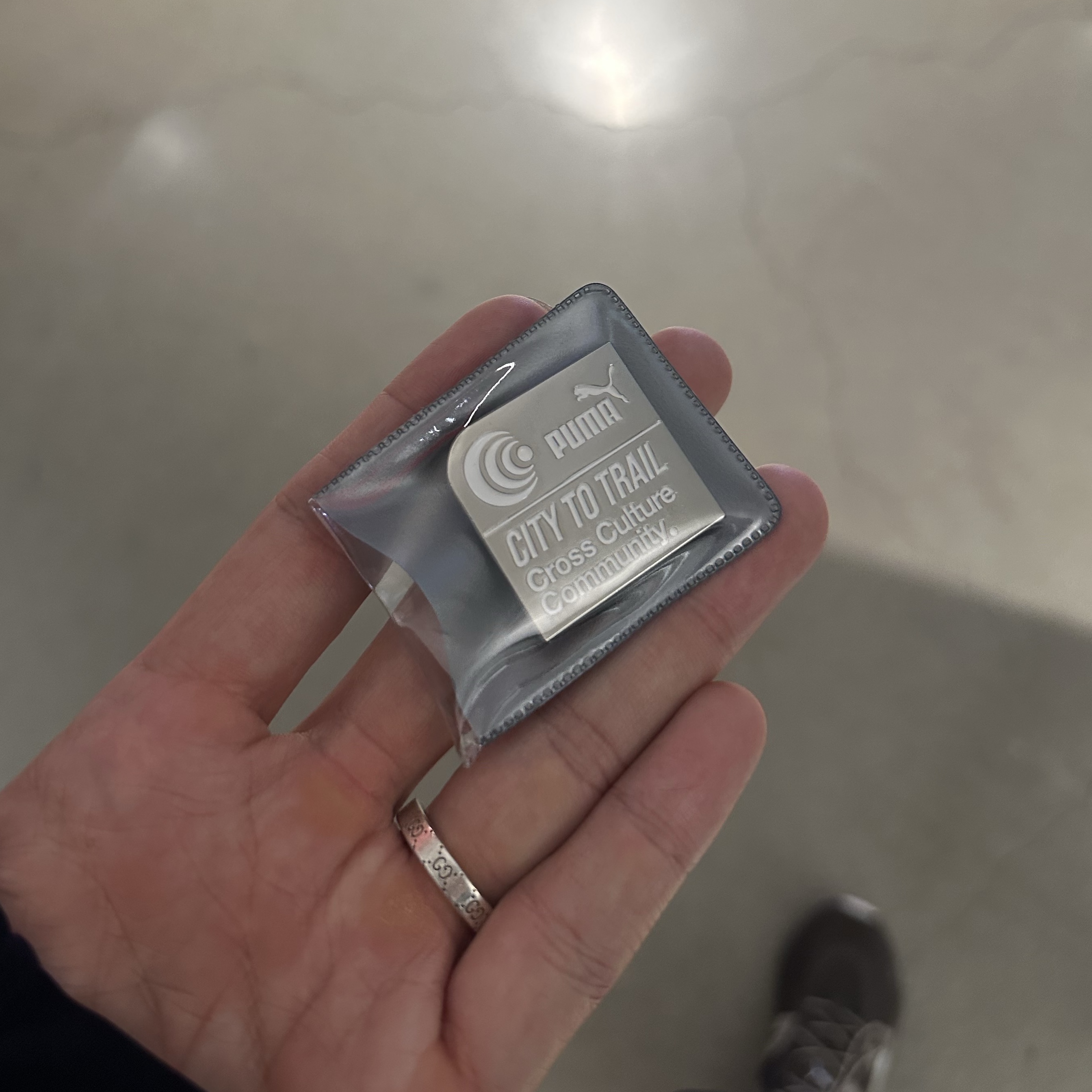 Gucci Signature GG Ring 925 Sterling Silver 착용 스타일