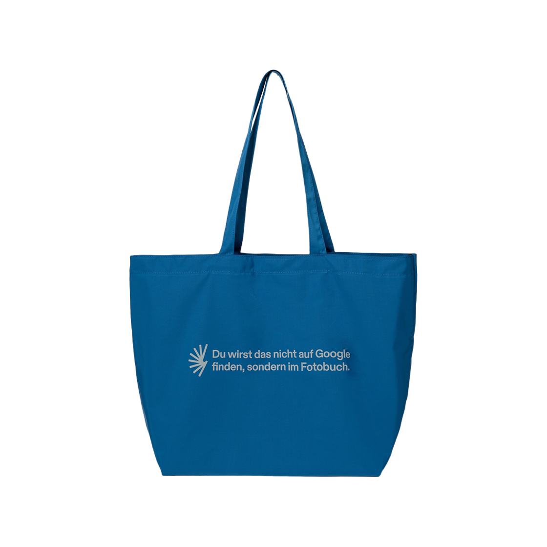 베를린 포토북 디스트리뷰션 베르베스프루흐 001 백 블루(Berlin Photobook Distribution Werbespruch 001 Bag Blue)