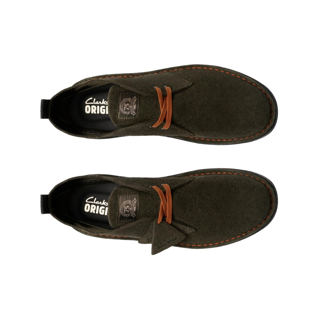 클락스 데저트 부츠 로덴 그린 스웨이드(Clarks Desert Boots Loden Green Suede) - 2