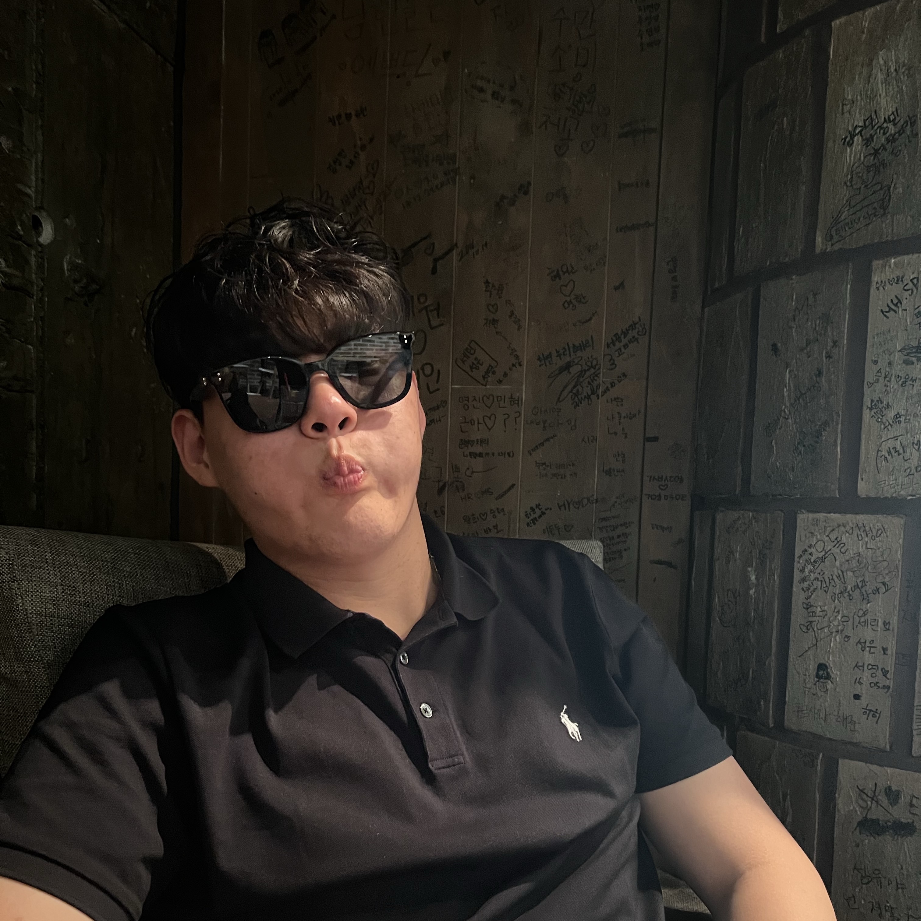 Gentle Monster Lilit 01 Black, [20% 적립] Polo Ralph Lauren Custom Slim Fit Mesh Polo Shirt Black - 25FW 착용 스타일 - 1