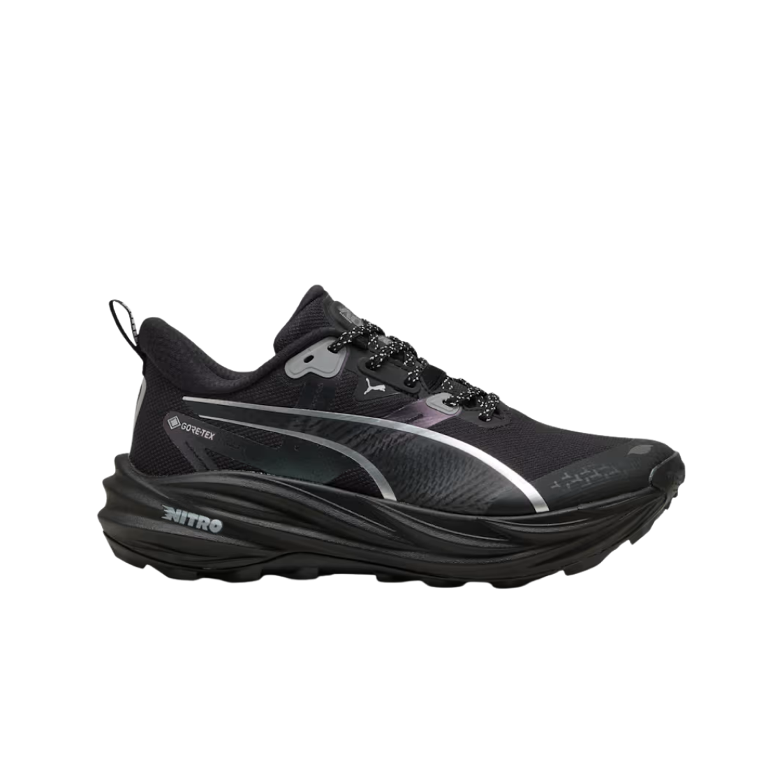 311044-01 (W) Puma Voyage Nitro 4 GTX Black Silver