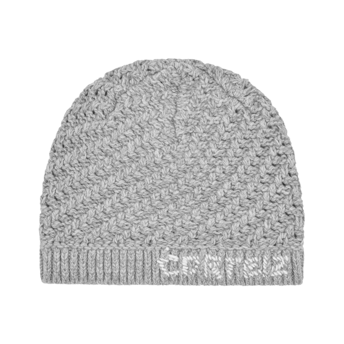 코르테이즈 핸드 자수 니트 비니 그레이(Corteiz Hand Embroidered Knit Beanie Grey)