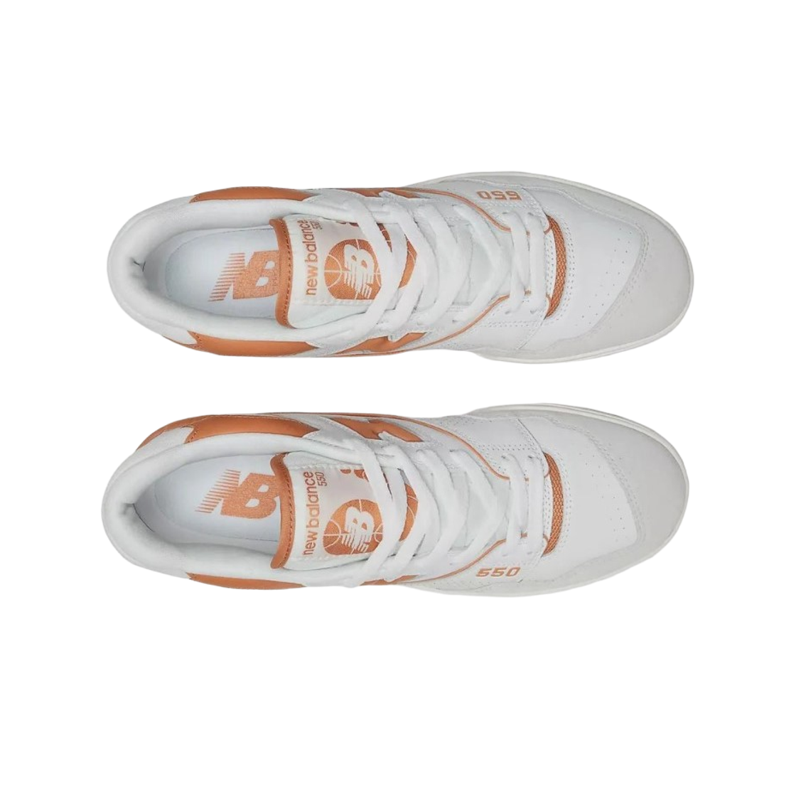 뉴발란스 550 화이트 번트 오렌지 - D 스탠다드(New Balance 550 White Burnt Orange - D Standard) - 2