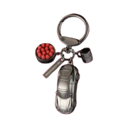 A Twosome Place x Porsche Key Chain Black