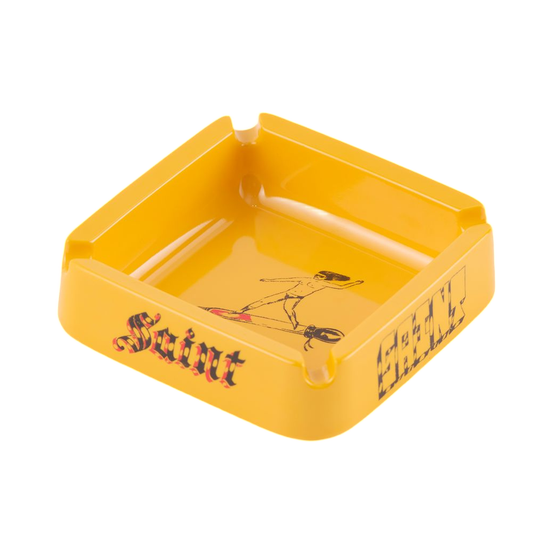 SM-HR1-0000-C32 Saint Mxxxxxx x Alexis Ross Drawing Ashtray Yellow - 25FW
