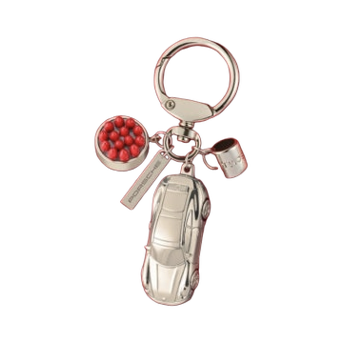 투썸 플레이스 x 포르쉐 키 체인 실버(A Twosome Place x Porsche Key Chain Silver)