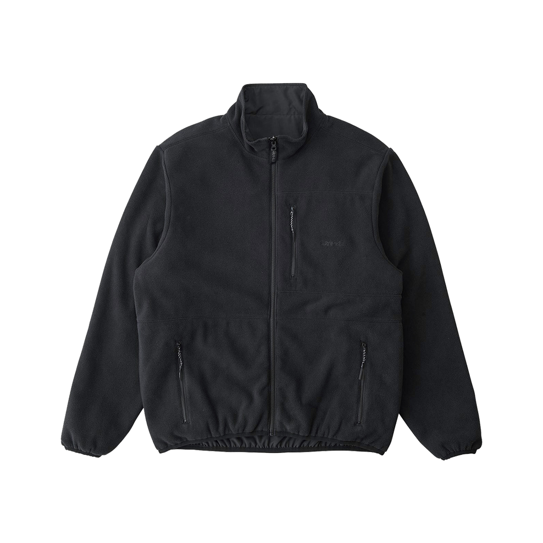 GRA252XJK04 Gramicci Thermal Fleece Reversible Jacket Black